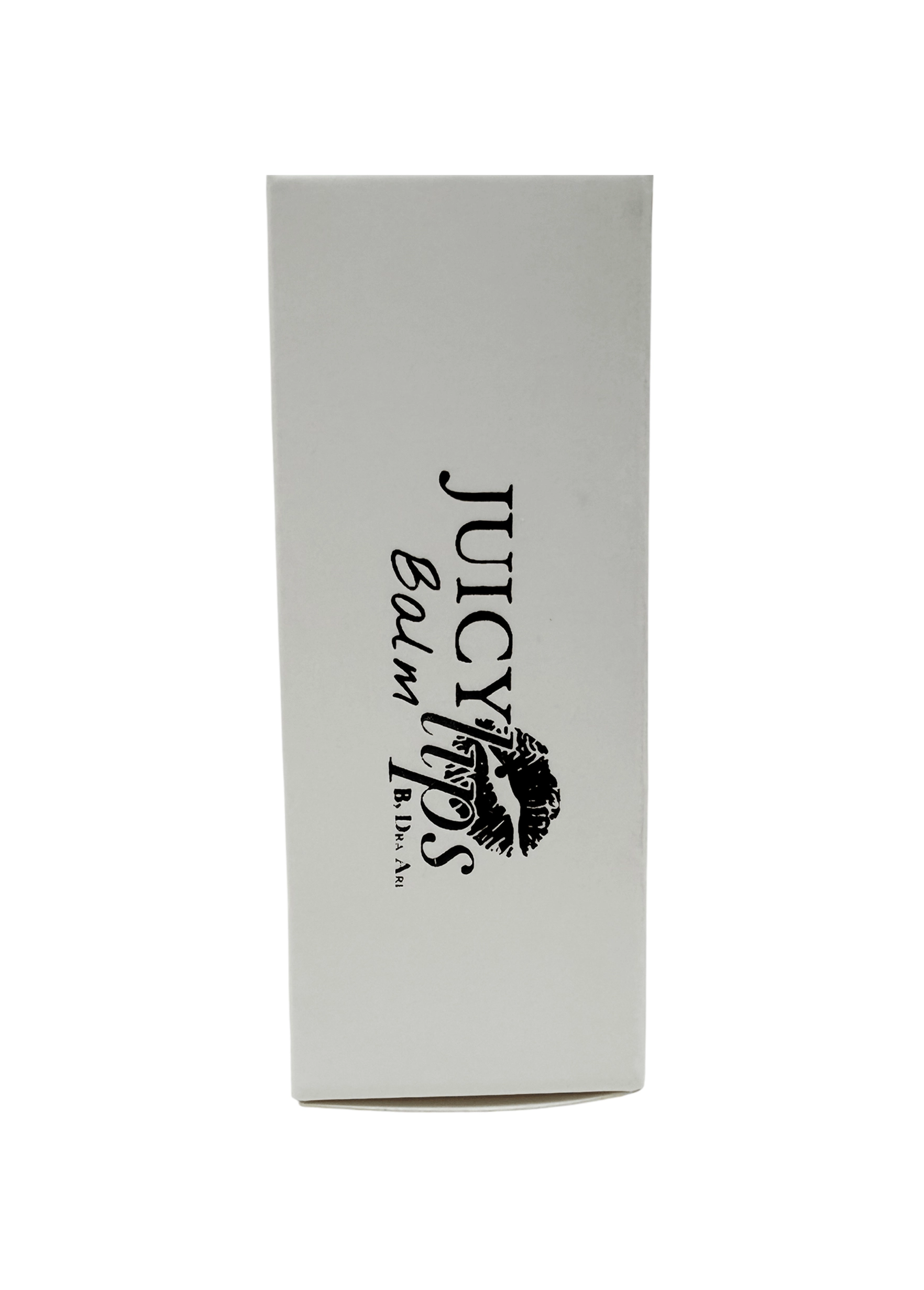 bálsamo labial Juicy Lips Balm SPF15 transparente con karité (foto de la caja)